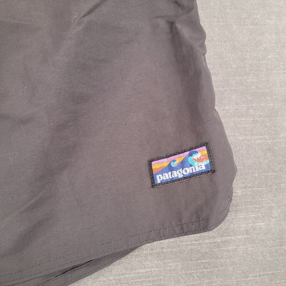 Patagonia Recycled Nylon Draw String Shorts Zip Pocket Gray Draw String Mens - Picture 2 of 9